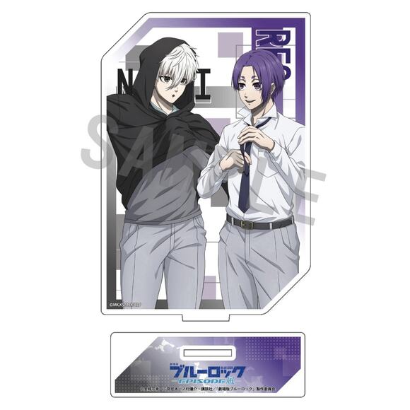 Blue Lock Episode Nagi Acrylic Stand Seishiro Nagi Mikage Reo Brand New - Picture 1 of 3